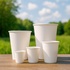 Papírenské zboží - Papírpohár fehér átmérő 73mm 200ml `S: 0,18L/7oz` [50 db]