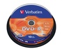 Papírenské zboží - DVD-R 4,7 GB, 16x, AZO, szó szerinti, 10 torta