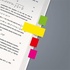 Papírenské zboží - Jelölőcsíkok, 5x40 lap, 12x50 mm, SIGEL "Neon Mini", színkeverék