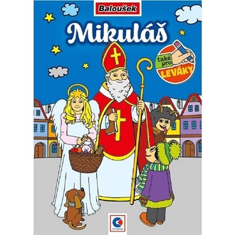 Papírenské zboží - Omalovánka - A5 - Mikuláš