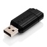 Papírenské zboží - Verbatim USB flash meghajtó, USB 2.0, 8 GB, PinStripe, Store N Go, fekete, 49062, USB A, magassággal