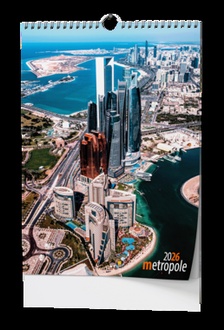 Papírenské zboží - Nástěnný kalendář - Metropole - A3