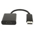 Papírenské zboží - Videócsökkentés, DisplayPort M-HDMI F, 0, fekete