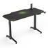 Papírenské zboží - ULTRADESK játékasztal LEVEL GREEN, 140x70xcm, 72-124cm, elektromosan állítható magasságú, X-szel