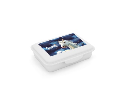 Papírenské zboží - Box na svačinu s přihrádkou Unicorn 1