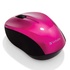 Papírenské zboží - Verbatim Mouse Go Nano 49043, 1600 DPI, 2,4 [GHz], optikai, 3 tl., 1 kerék, vezeték nélküli, rózsaszín