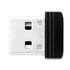 Papírenské zboží - Verbatim USB flash meghajtó, USB 2.0, 16 GB, Nano, Store N Stay, fekete, 97464, USB A