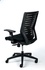 Papírenské zboží - Vezetői szék "Superstar", textil, fekete, fekete talp, MaYAH