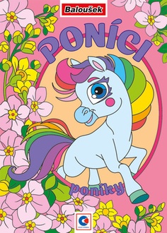 Papírenské zboží - Omalovánka  - A5 - Poníci