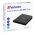 Papírenské zboží - Verbatim 53504, külső CD/DVD meghajtó, gyors CD(24x) DVD (8x) technológia MDISC (tm
