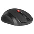 Papírenské zboží - Defender Mouse Ultra MM-315, 1600DPI, optikai, 6tl., 1 kerék, vezeték nélküli, fekete, 1 db AA