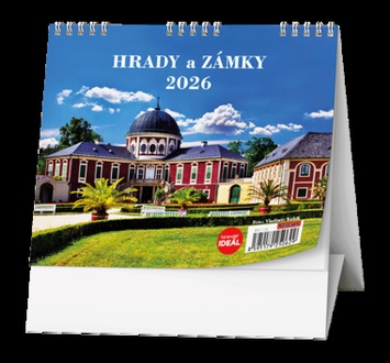 Papírenské zboží - Stolní kalendář - IDEÁL - Hrady a zámky