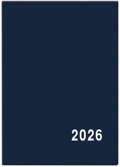 Papírenské zboží - Měsíční diář - Anežka - PVC - modrá